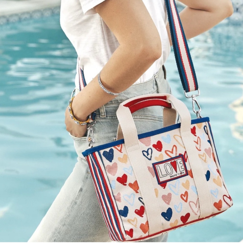 Red White and You Brighton Tote Bag